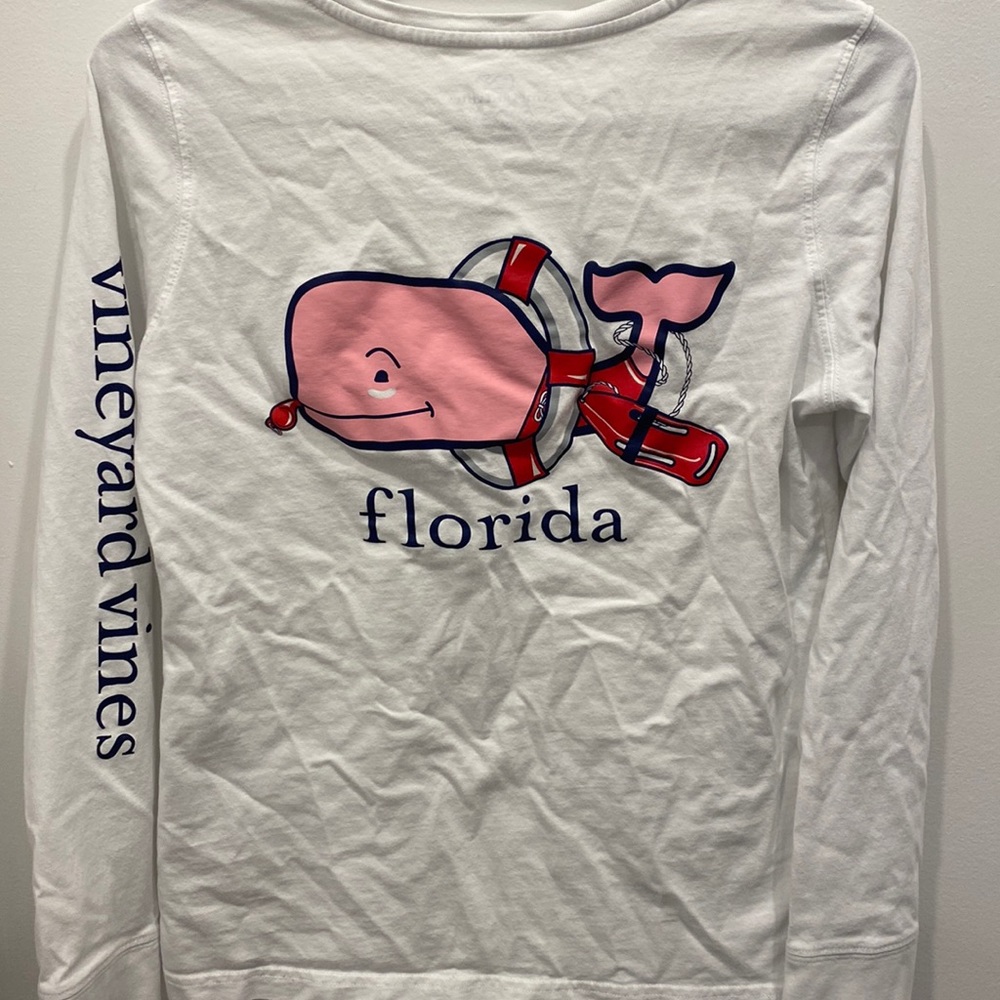 🐳 Vineyard Vines XS Florida long-sleeve T-shirt